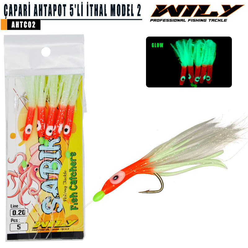 Wily - Wily Çapari Ahtapot 5'li İthal Model 2