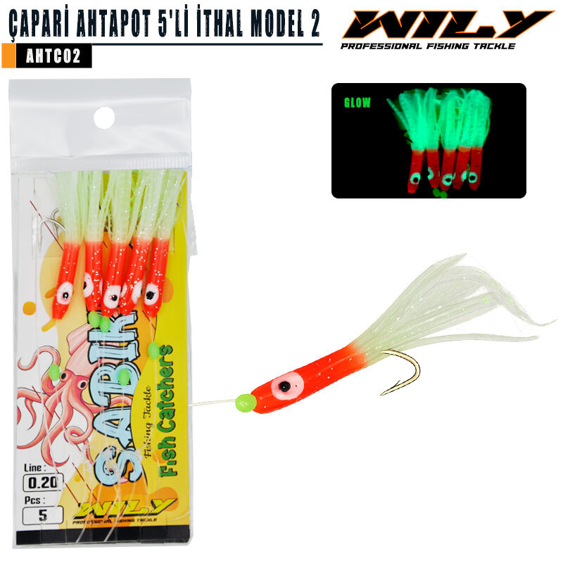 Wily - Wily Çapari Ahtapot 5'li İthal Model 2