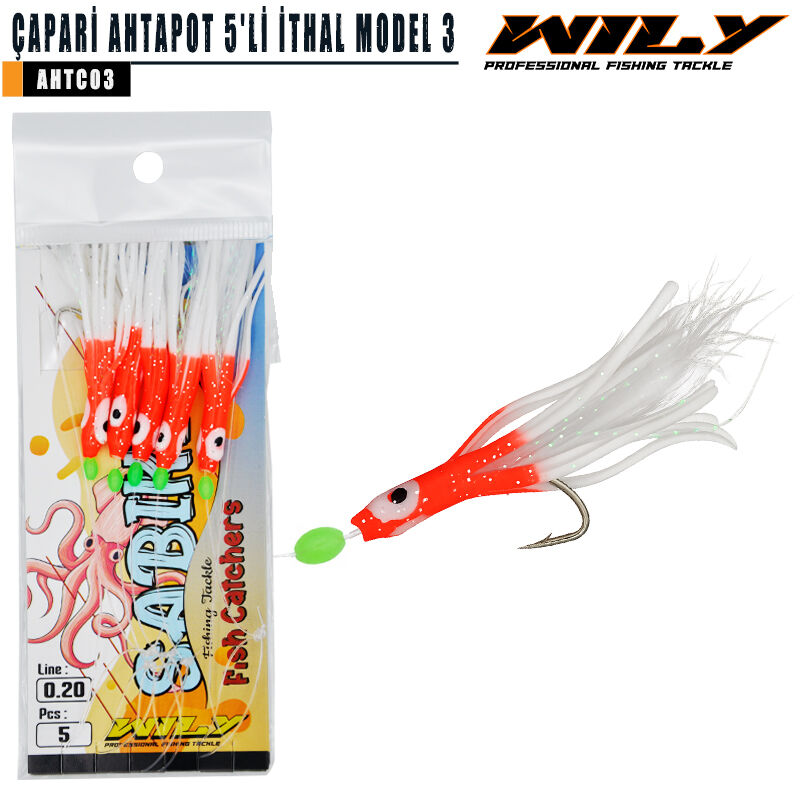 Wily - Wily Çapari Ahtapot 5'li İthal Model 3