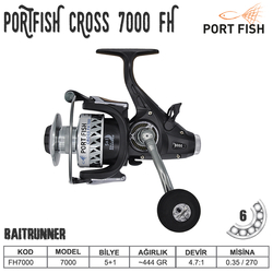 PORTFISH - Portfish Cross FH 7000 Baitrunner Olta Makinası