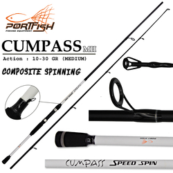 PORTFISH - Portfish Cumpass 240cm Spin Kamış 10 - 30 gr