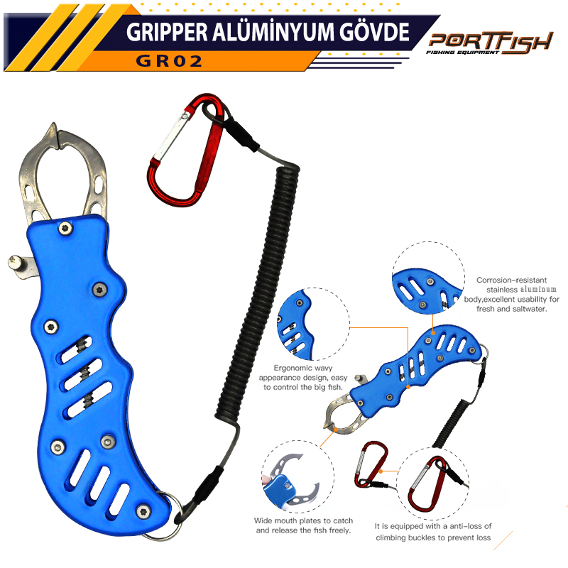 PORTFISH - Portfish Gripper Alüminyum Balık Tutucu