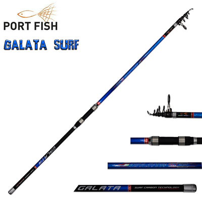 PORTFISH - Portfish Galata Surf 360 cm Carbon Olta Kamışı