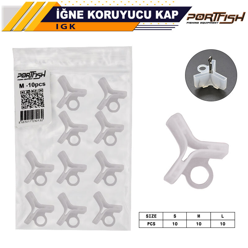 PORTFISH - Portfish İğne Koruyucu Kap 10 Adetli