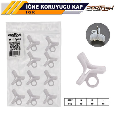 PORTFISH - Portfish İğne Koruyucu Kap 10 Adetli