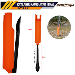 PORTFISH - Portfish Katlanır Kamış Ayağı Büyük İthal