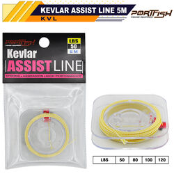 PORTFISH - Portfish Kevlar Assist Line 5m
