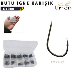 Portfish Kutu İğne Karışık Boy - Thumbnail