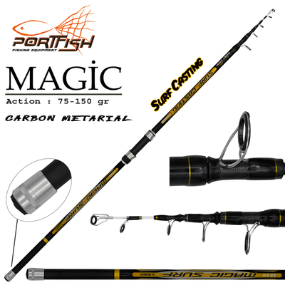 PORTFISH - Portfish Magic Surf Olta Kamışı 75-150 gr