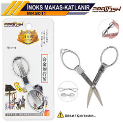 PORTFISH - Portfish Makas İnox Katlanır