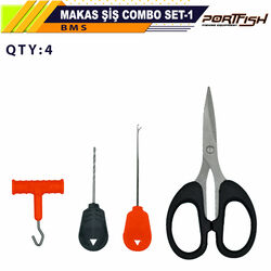 Portfish Makas Şiş Combo Set-1 - Thumbnail