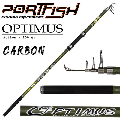PORTFISH - Portfish Optimus 300 cm Olta Kamışı 100 gr