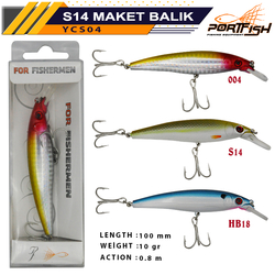 PORTFISH - Portfish YCS04 Maket Balık 100mm 10gr