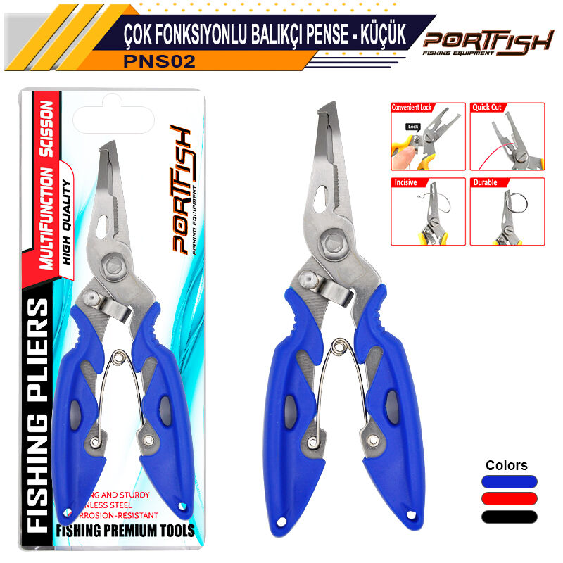 PORTFISH - Portfish Çok Foksiyonlu Balıkçı Pensesi Küçük