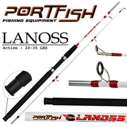PORTFISH - Portfish Lanoss Bot Kamışı 20-30 lbs