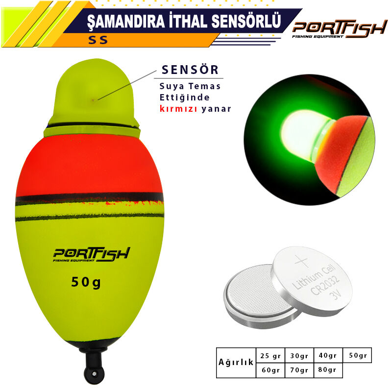 PORTFISH - Portfish Şamandıra İthal Işıklı Sensörlü