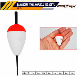 PORTFISH - Portfish Şamandıra İthal Köpüklü 100 Adetli