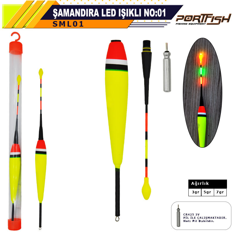PORTFISH - Portfish Şamandıra Led Işıklı no:01 