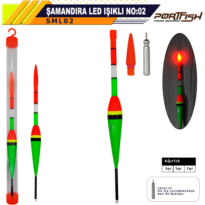 PORTFISH - Portfish Şamandıra Led Işıklı no:02 