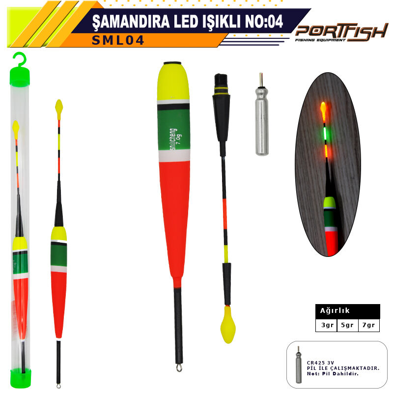 PORTFISH - Portfish Şamandıra Led Işıklı no:04 