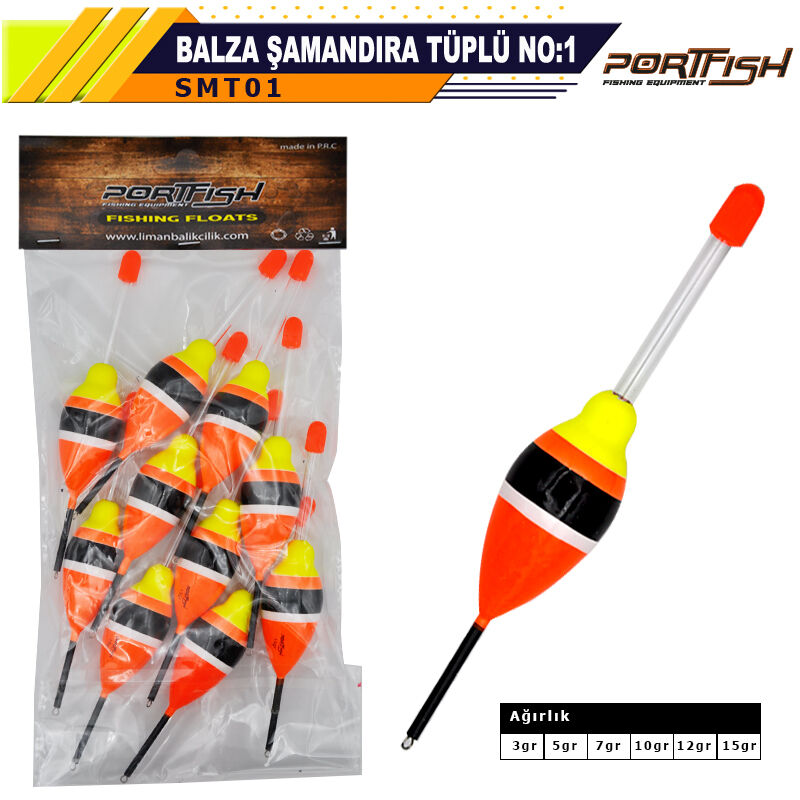 PORTFISH - Portfish Balsa Şamandıra Tüplü no:01