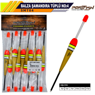 PORTFISH - Portfish Balza Şamandıra Tüplü no:04 10 Adetli