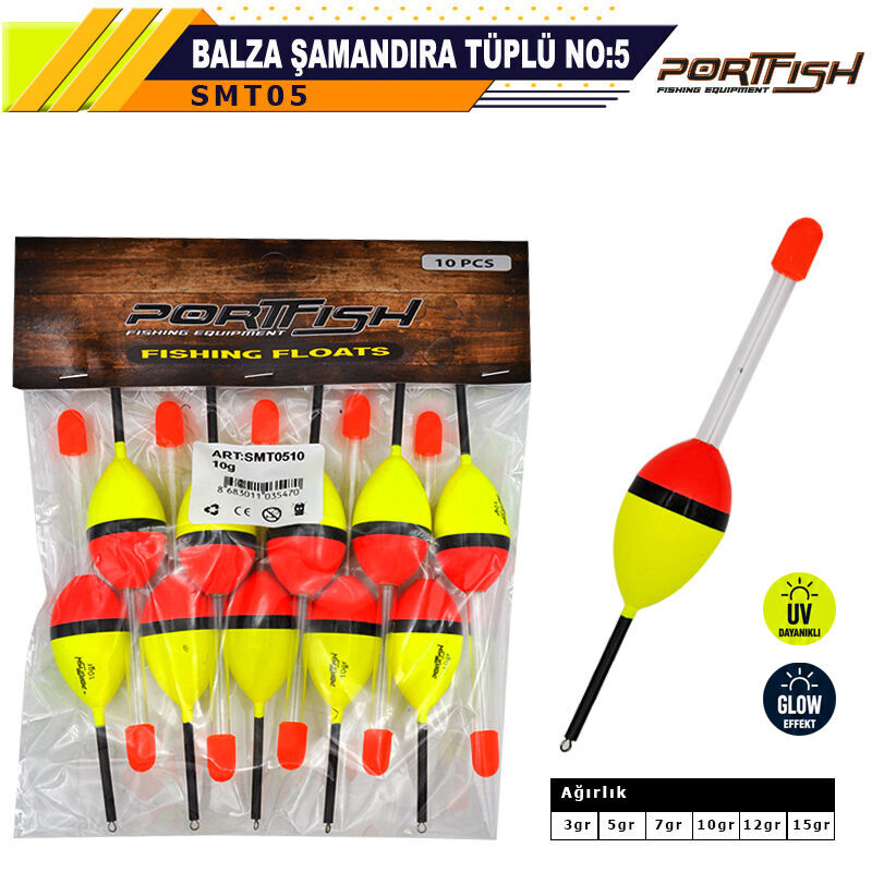 PORTFISH - Portfish Balsa Şamandıra Tüplü no:05