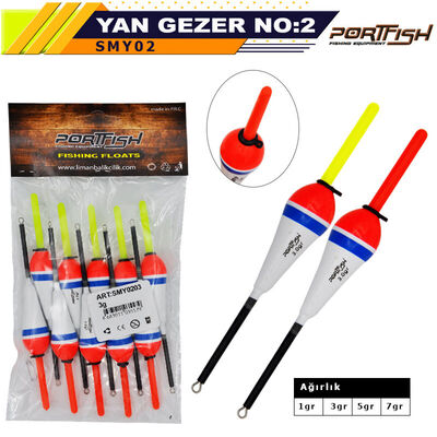PORTFISH - Portfish Balza Şamandıra Yan Gezerli no:02 10 Adetli