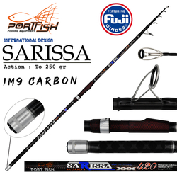 PORTFISH - Portfish Sarissa 420 cm Surf Olta Kamışı Karbon Fuji Halka 250 gr