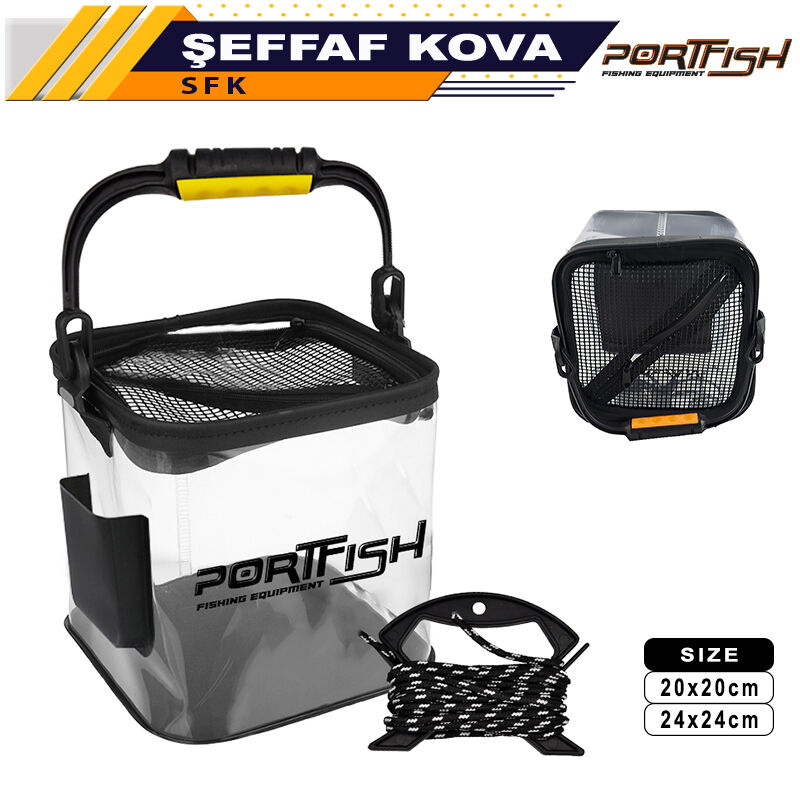 PORTFISH - Portfish Şeffaf Kova
