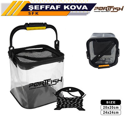 PORTFISH - Portfish Şeffaf Kova