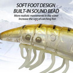 Portfish Shrimp Kalamar Zokası 3,5 gr Kurşunlu 11,5 cm - Thumbnail