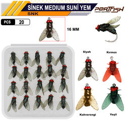 PORTFISH - Portfish Sinek Medium Suni Yem 20 Adetli