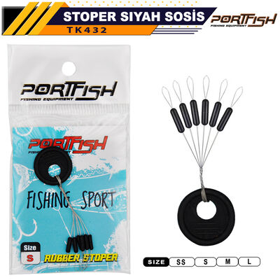 PORTFISH - Portfish Stoper Siyah Sosis