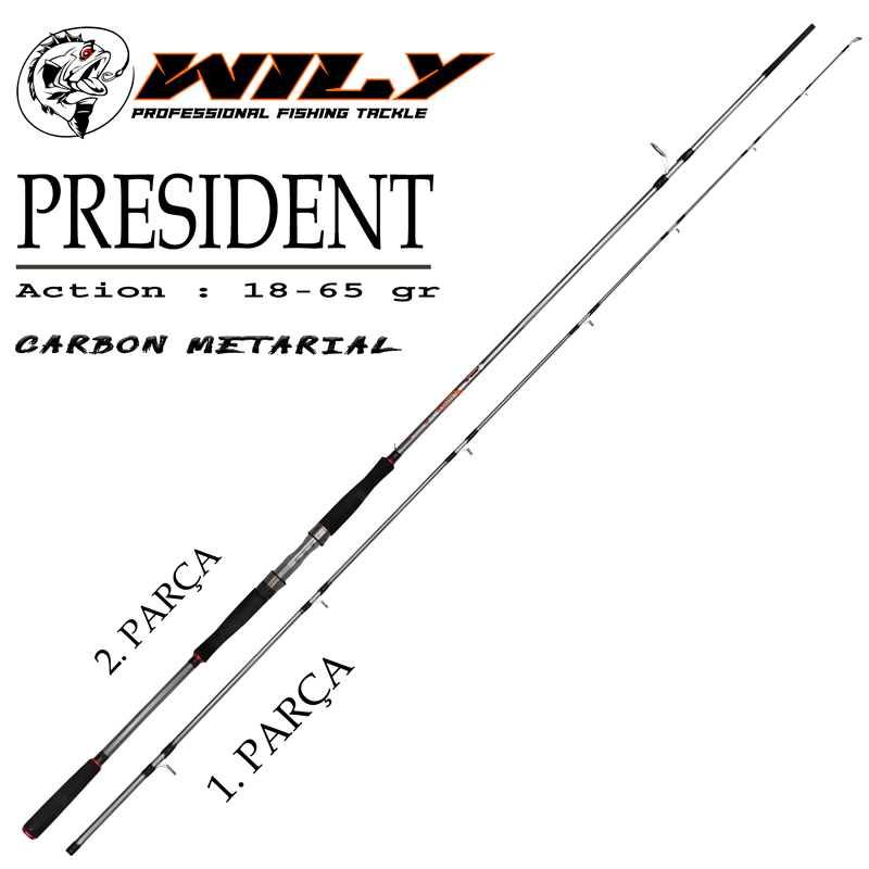 Wily President Shore Jig 288 cm (Yedek Parçası)
