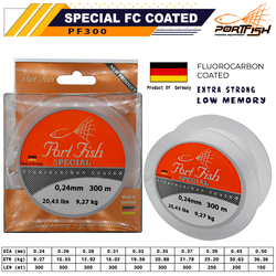 PORTFISH - Portfish Special Fluoro Carbon Coated 300 mt