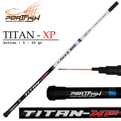 PORTFISH - Portfish Titan-Xp Göl Kamışı 5-25 gr
