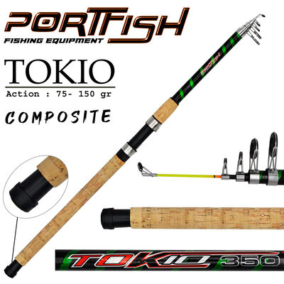 PORTFISH - Portfish Tokio 300 cm Olta Kamışı 75-150 gr