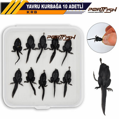 PORTFISH - Portfish Yavru Kurbağa 10 Adetli