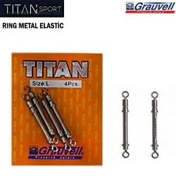TITAN - Titan Elastic Metal Ring L Beden