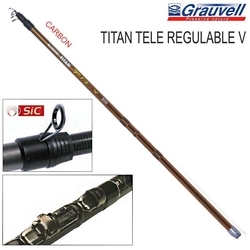 TITAN - Titan Tele Regulable V 350 CM Teleskopik Olta Kamışı 5-20 gr