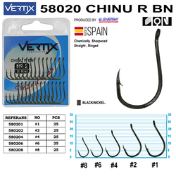 VERTIX - Vertix 58020 Chinu R BN Olta İğnesi 25 Adet