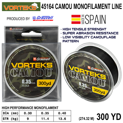 VORTEKS - Vorteks Camou 300 YD Sazan Misinası