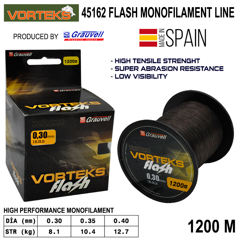 Vorteks Flash 1200 mt Sazan Misinası