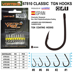 VORTEKS - Vorteks 67810 Classic Tgn Sazan İğnesi 10 Adet