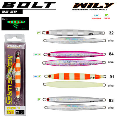 Wily - Wily Bolt Jig 20 gr