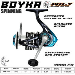 Wily Boyka Olta Makinası 6+1 bb - Thumbnail