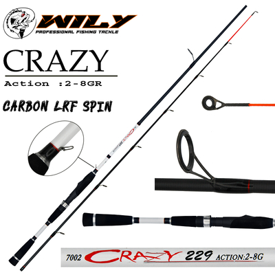 WILY - Wily Crazy 210 cm Lrf Kamışı 2-8 gr