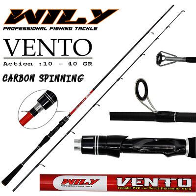 Wily - Wily Vento Spin Kamış 10-40 gr