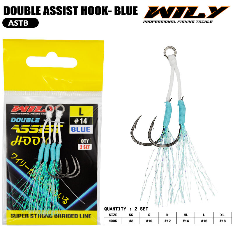 Wily - Wily Double Assist İğne Mavi